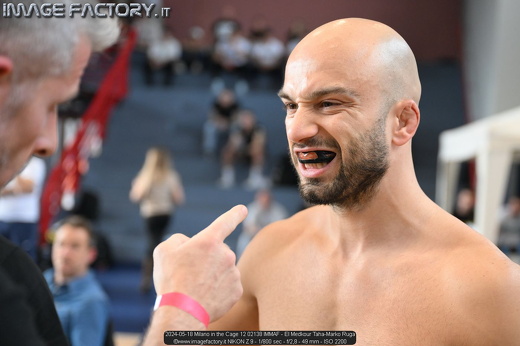 2024-05-18 Milano in the Cage 12 02138 IMMAF - El Medkour Taha-Marko Ruga